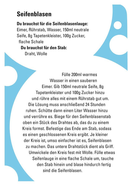 50 tolle Ideen für die Ferien