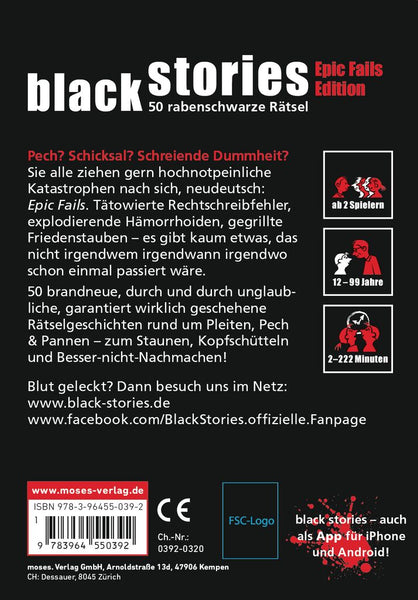 Black Stories - Epic Fails Edition